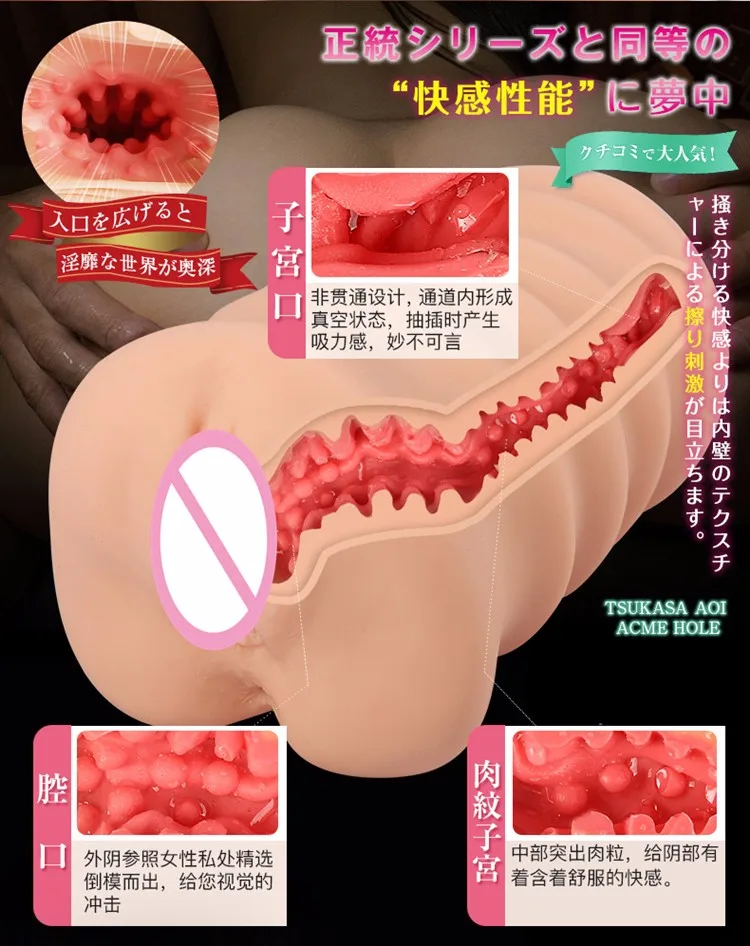RENDS male vibrating masturbator sex toys for man penis vibrator pocket pussy real vagina sex products for man 2