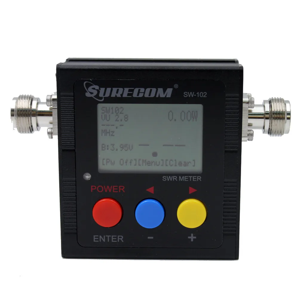 Доставка из Москвы! ANYSECU SW 102 125 520 мГц цифровой VHF/UHF Мощность и КСВ метр SW102 для