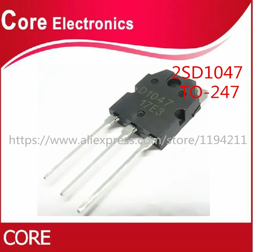 5 шт. 2SD1047 TO 247 D1047 3P транзисторы Новые|Интегральные схемы| |