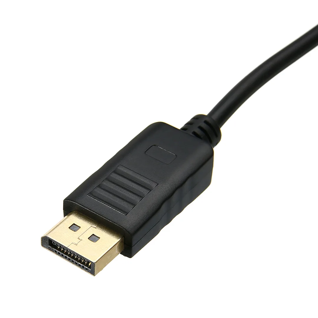 Mayitr 1,8 м HDMI DP Мужской к VGA HD-15 Мужской кабель 1080p высокое качество Дисплей порт к VGA конвертер адаптер для портативных ПК