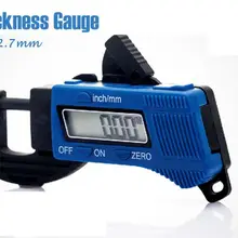 Цифровой толщиномер, пластиковый толщиномер. 0-12,7 мм