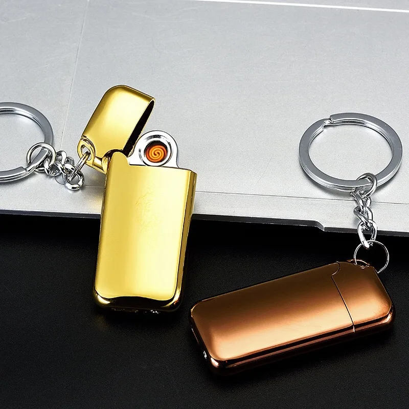 Buy Hot Electronic USB Lighter Ring Metal Lighter