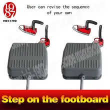 Реалити «Побег из комнаты» реквизит игровые подпорки Приключения реквизит lstep на ножного переключателя последовательно нажмите Подножка для того, чтобы открыть замочек