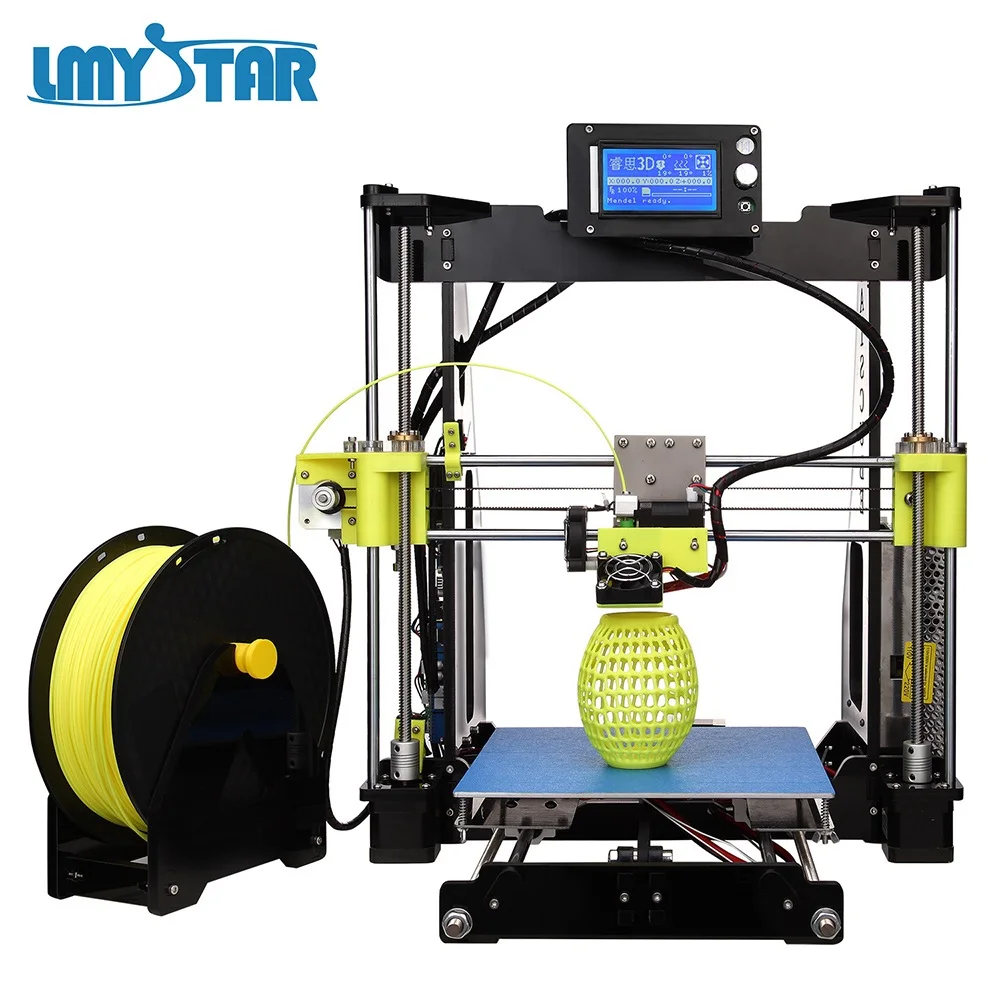 3D Printer kits DIY Desktop with PLA filaments Upgraded High Precision ... - 3D Printer Kits DIY Desktop With PLA Filaments UpgraDeD High Precision Nozzle Reprap I3 LMYSTAR 2018