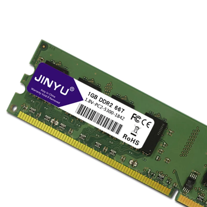 HOT-JINYU DDR2 1G 1,8 V 240Pin игровая оперативная память для рабочего стола