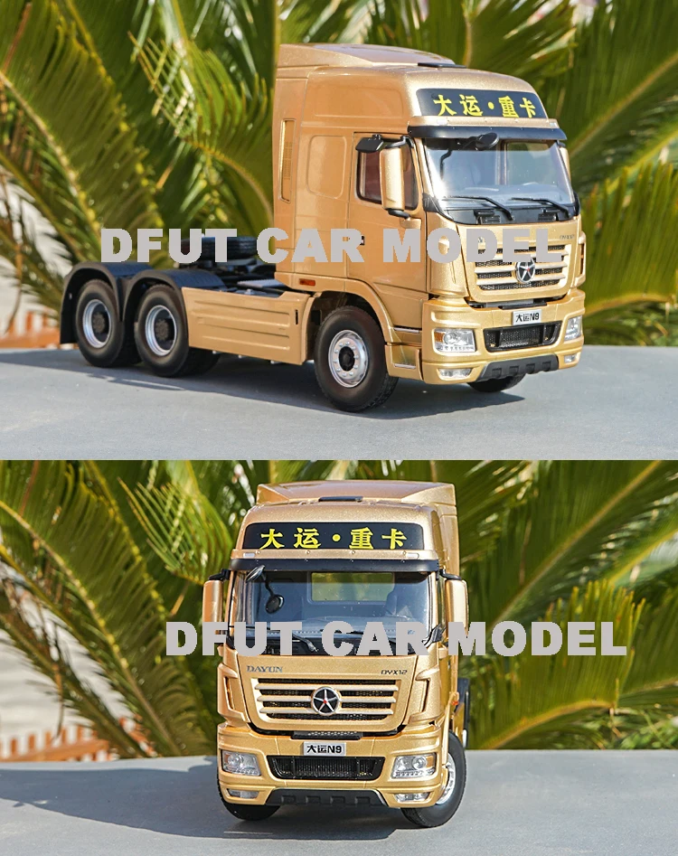 diecast 1:24 Alloy Pull Back Toy N9 Truck Car Model Of Children's Toy Cars Original Authorized Authentic Kids Toys