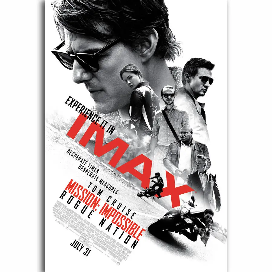 Mission Impossible Fallout 24x36inch Movie Silk Poster Wall Decoration Art Print