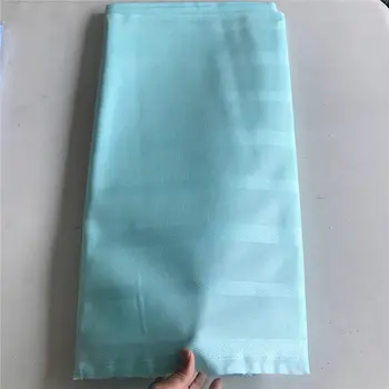 

Promotion African Atiku Lace Fabric Soft Cotton Aqua Color Atiku Material For Men Garment One Piece In 5 Yards 30