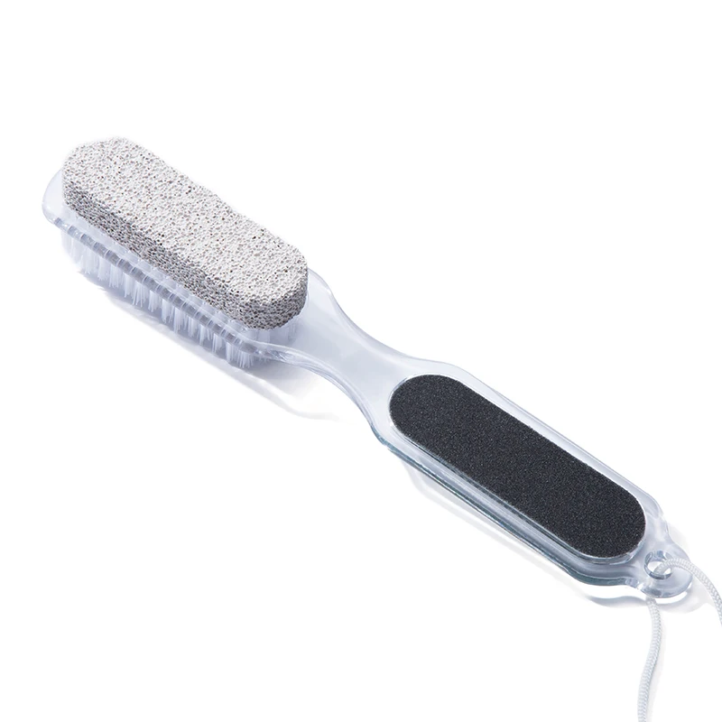 4 In 1 multipurpose foot file dead hard skin scrubber callus brush