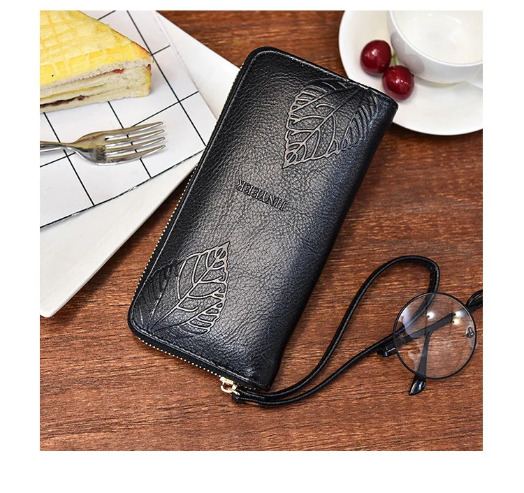 wallet female leather genuine - 