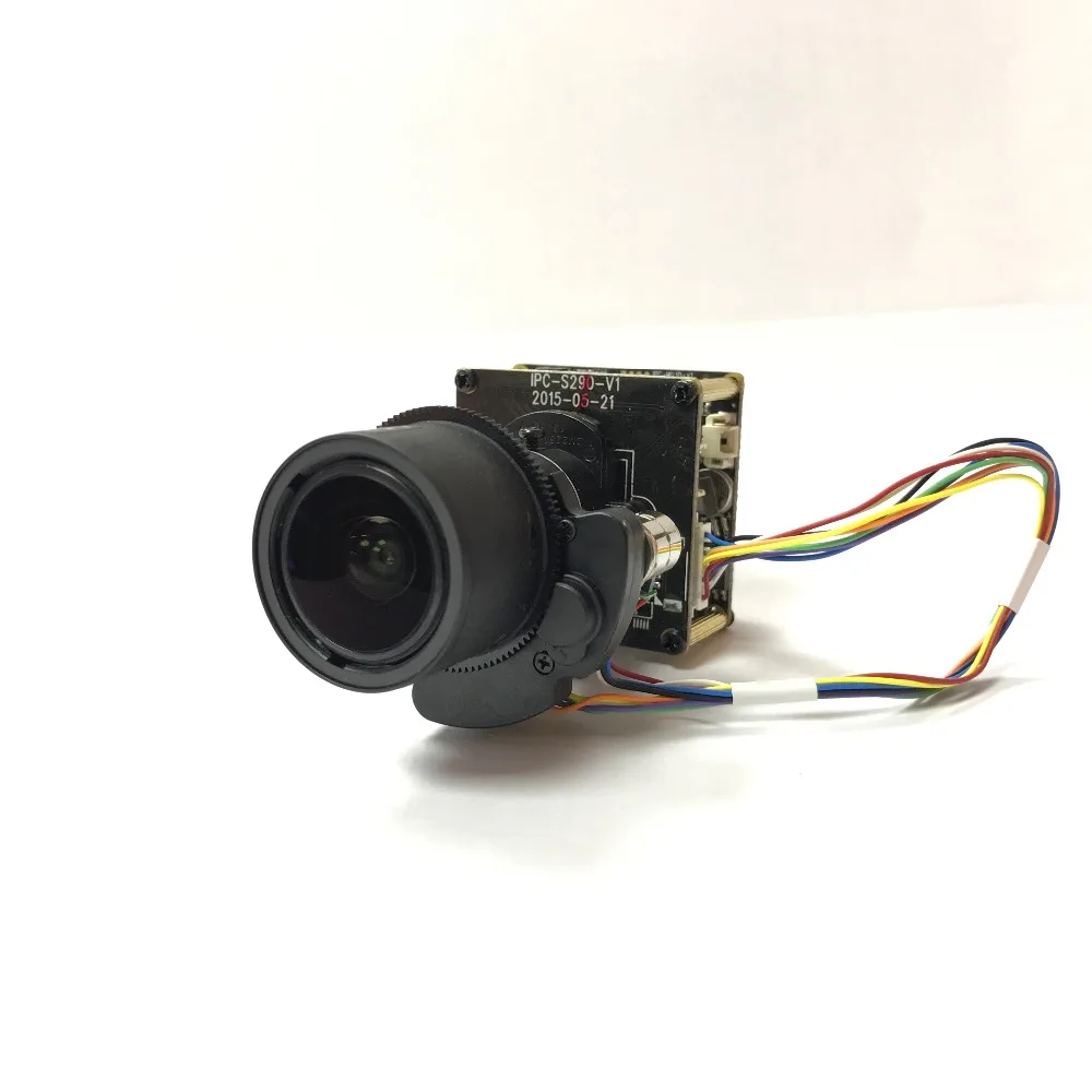 Модуль камеры видеонаблюдения Sony Starvis CMOS IMX124 Hi3516D Wi-Fi POE H.265 3 Мп Starlight с