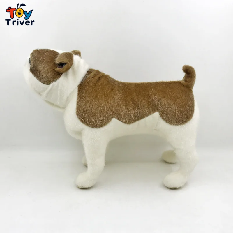 Cute Bulldog Dog Plush Toy Triver Stuffed Animals Doll Baby Kids Children Boy Girl Dogs Lover 4