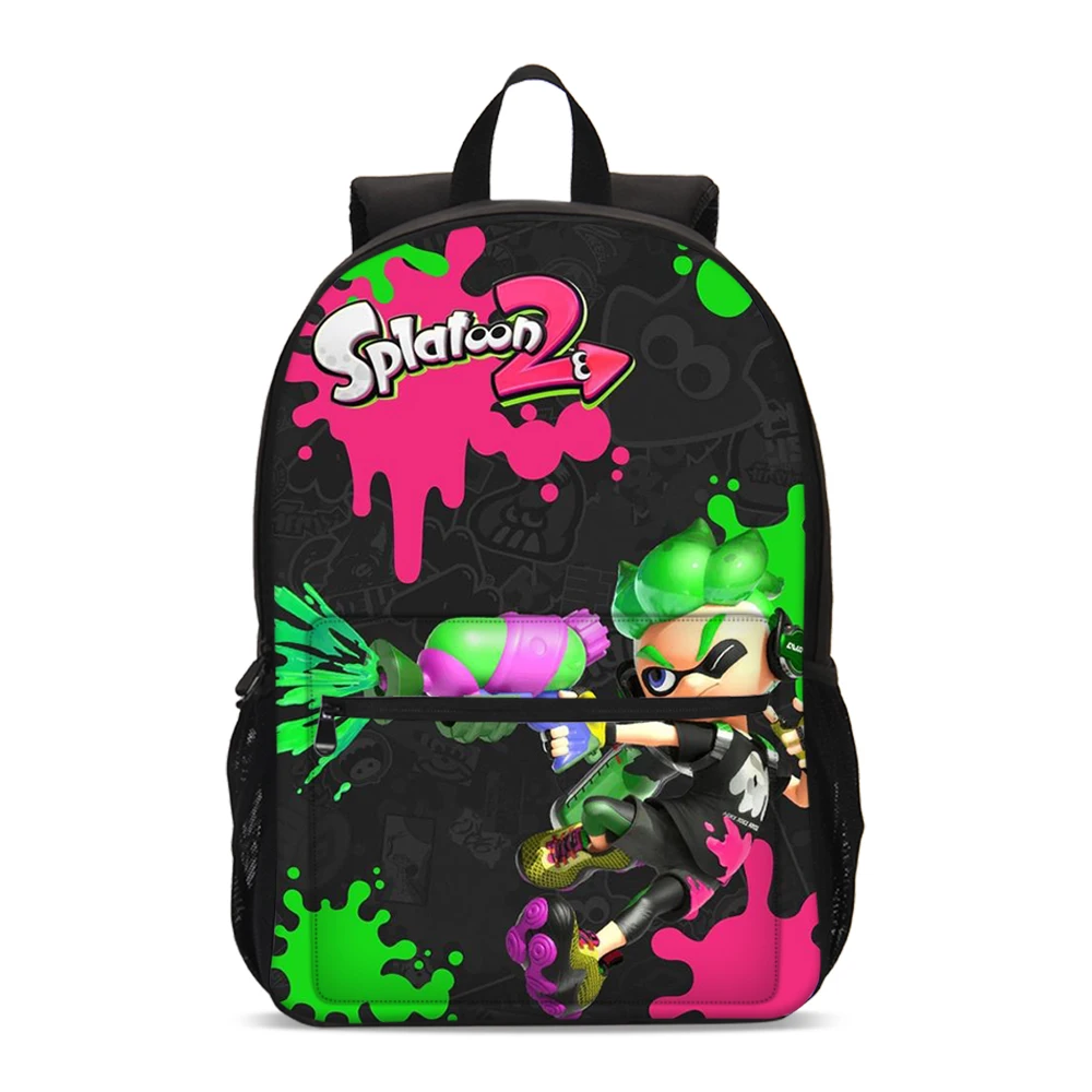 

2018 VEEVANV Splatoon 2 Girls Backpacks New 3D Printing Large Loptop Shoulder Bags Fashion Girls Bookbags Casual Boys Daypacks