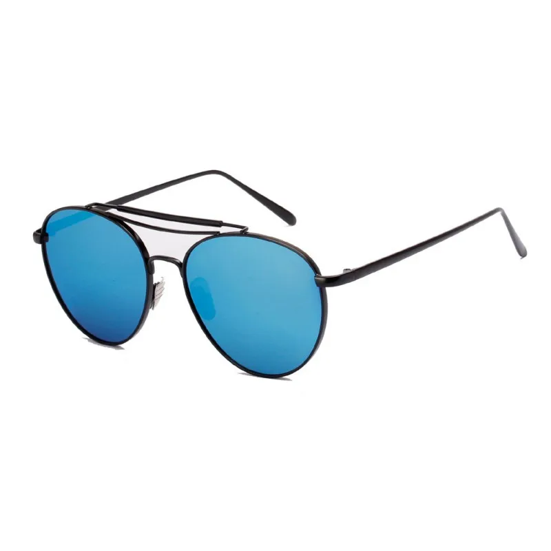 Летняя мужская негабаритных солнцезащитные очки Для женщин Для мужчин металлический каркас UV400 солнцезащитные очки Брендовая