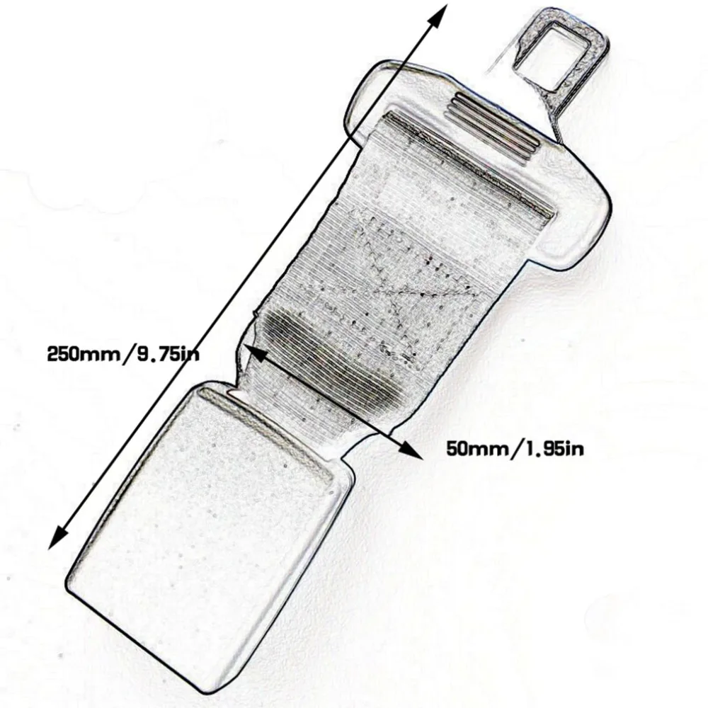 23 см автомобильный Автомобильный Ремень безопасности удлиняющий ремни безопасности и наполнитель ребенка Универсальный удлинение