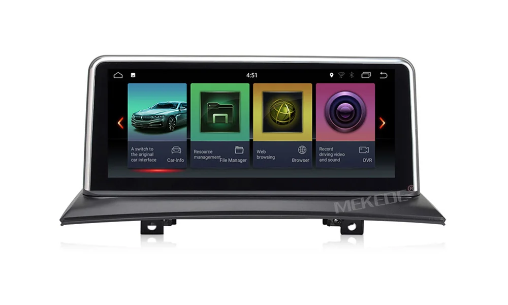 MEKEDE ips экран Android 9,0 4+ 32G Автомобильный gps Navi экран для BMW X3 E83 2003-2009 мультимедийный рекордер BT wifi Google 4+ 32G ram