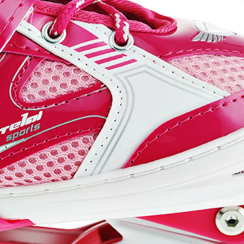 امض الرول الزلاجات أحذية للأطفال الأصلي مضمنة تزلج قابل للتعديل سباق التعرج رباعية الزلاجات patines أون لينيا جيدة كما سيبا IA69