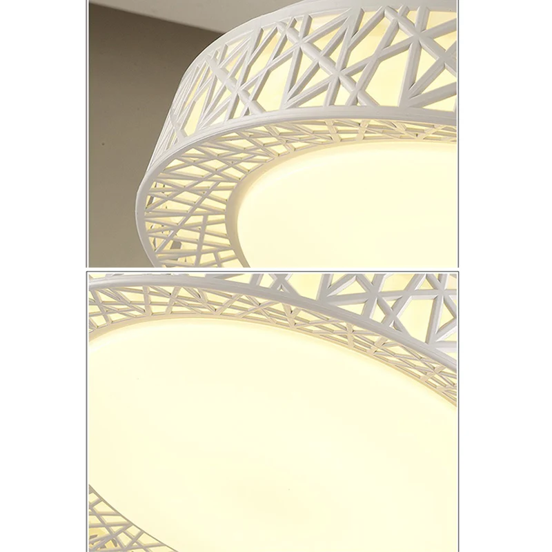 Preise LED Decke Licht Vogel Nest Runde Lampe Moderne Leuchten Für Wohnzimmer Schlafzimmer Küche PAK55