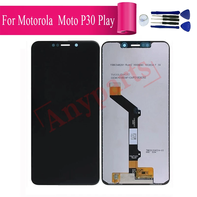 

For Motorola One Display lcd Screen replacement for Motorola p30 play display lcd touch screen complete module