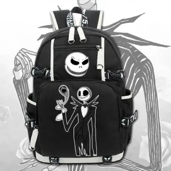 

New The Nightmare Before Christmas Backpack Knapsack Packsack Travel Laptop Shoulder Bag Student School Bags Bookbag Gifts