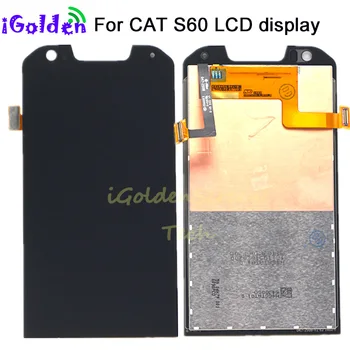 

100% Tested LCD screen display +Touch Screen digitizer For 4.7"Caterpillar CAT S60 LCD with frame free shipping+Tools