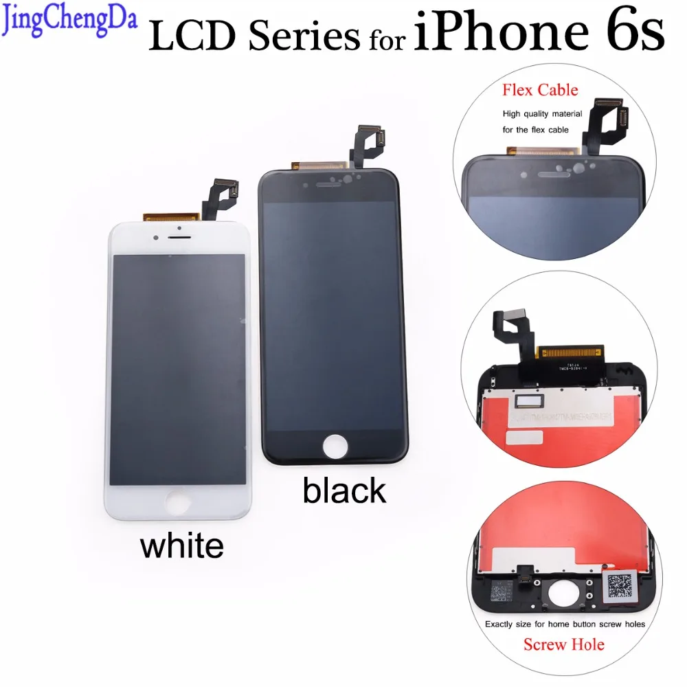 

JCD AAA+++ For iPhone 6S LCD Full Assembly Complete 100% With 3D Force Touch Screen Replacement Display No Dead Pixel