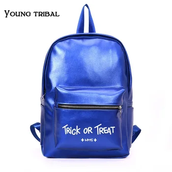 

Harajuku style personalized schoolbag with Beautiful color, girl's large capacity shoulder bag, women's pure color backpack.