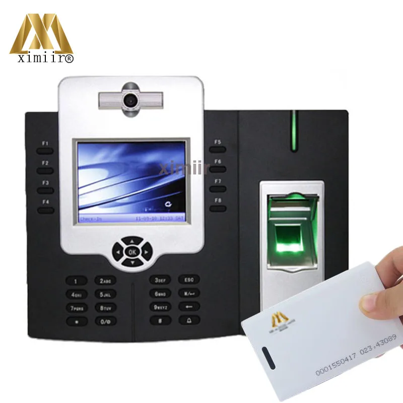 

Biometric TCP/IP USB Iclock880-H fingerprint access control and time attendance time clock with battery and RFID card reader