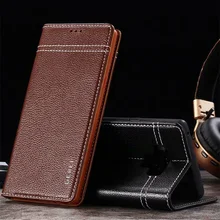 Роскошный бренд GEBEI Натуральная кожа флип уникальный магнит дизайн чехол с Умной крышкой и подставкой для samsung Galaxy S10E S10 плюс