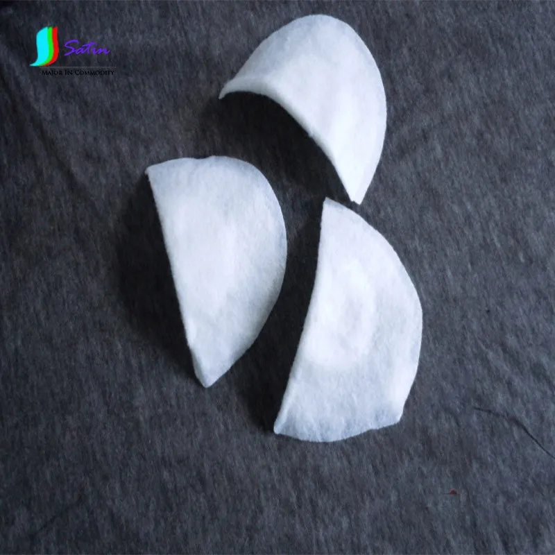 Белый полукруглые Форма тонкие подплечники костюм пальто пользовательские Костюмы одежды аппликация S0145N