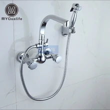 Multifunctional In wall font b Kitchen b font Wash Vegetables Mixing Valve font b Faucet b