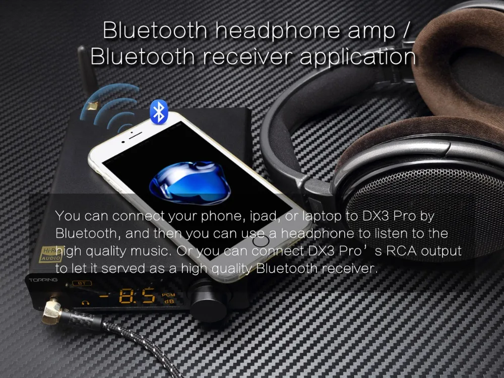 Топпинг DX3 Pro AK4493 OPA1612 Hifi USB Bluetooth XMOS DSD512 ЦАП усилитель для наушников
