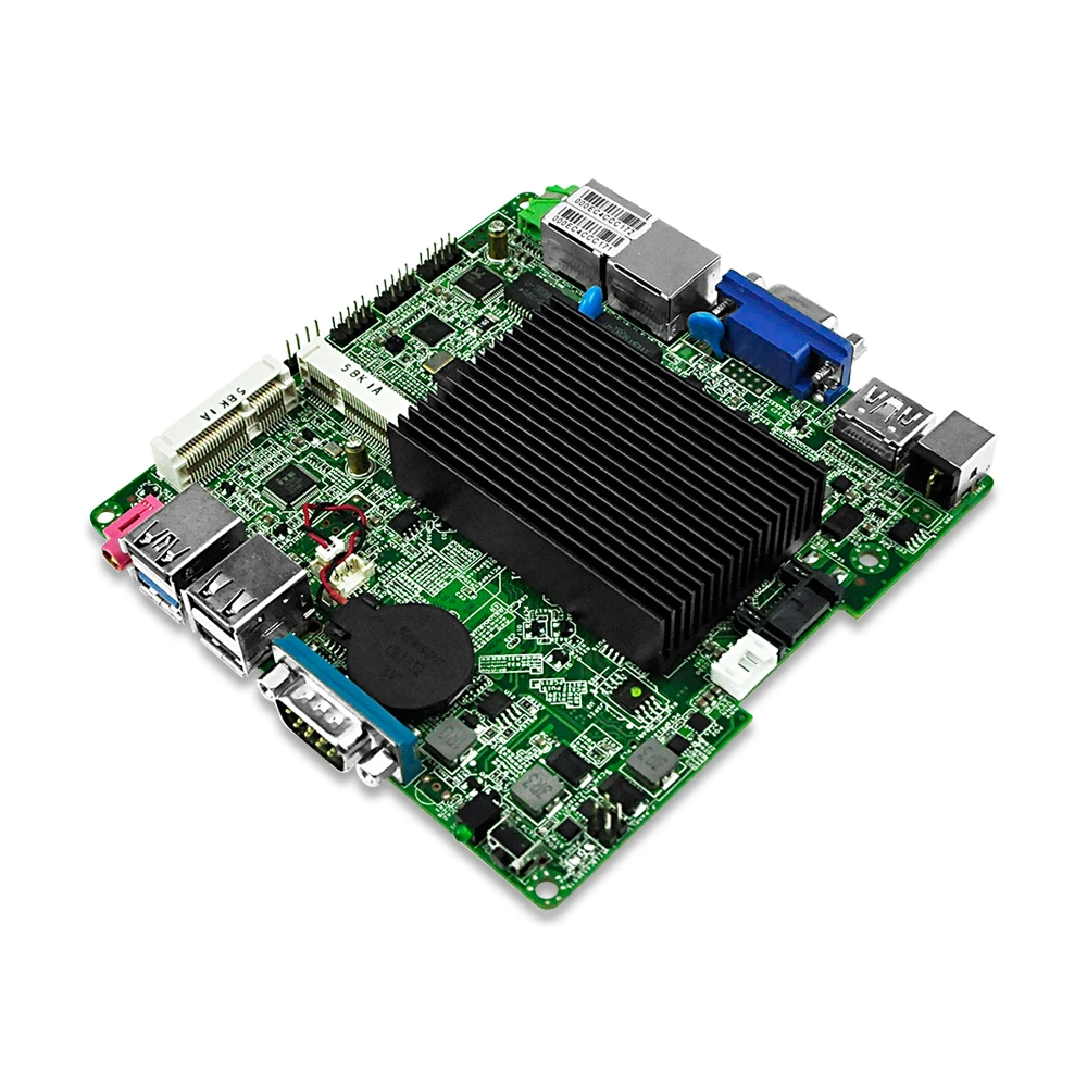  Dual Lan 4*Serial Port Nano itx board Celeron J1900 Quad core Fanless DC 12V 12*12 CM use for MINI 