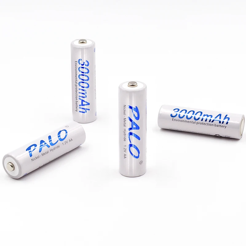 8 Pcs AA Battery Batteries 1.2V AA 3000mAh Ni-MH Pre-charged Rechargeable Battery 2A for Camera