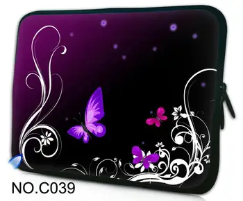 

Butterfly Fasion Laptop Bag Zipper Laptop Sleeve Case For 15.6 inch 15 17 13 inch 11 inch Notebook Bag protector for Laptop PC