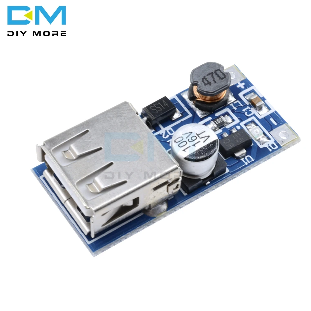 

10pcs Mini PFM Controller DC-DC 5V USB Power Boost Step Up Module Board 500mA - 600mA Control Mini Mobile Booster