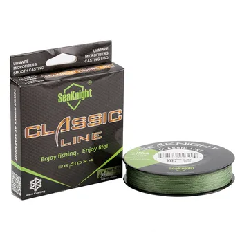 

300M Fishing PE Line Seaknight Brand Red/Green/Grey/Yellow/Blue braided wire fishing line available 6LB-80LB PE Line bait line