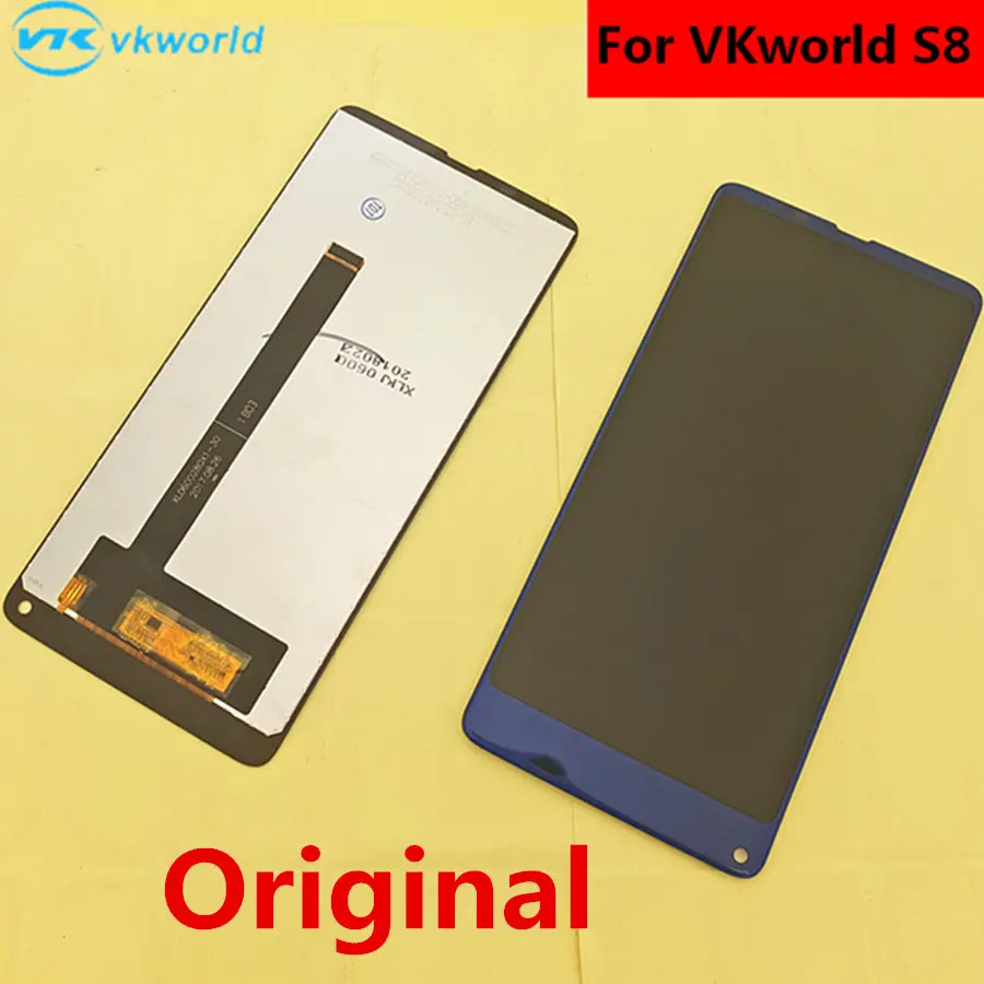 

Original For VKworld S8 LCD Display +Touch Screen+Tools Digitizer Assembly Replacement Accessories For Phon 5.99''