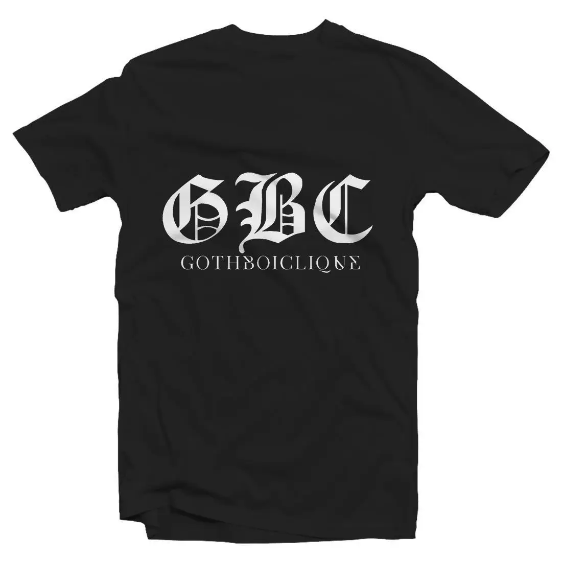 Gothboiclique Футболка-GBC Футболка для мальчика Goth крутая Повседневная футболка с