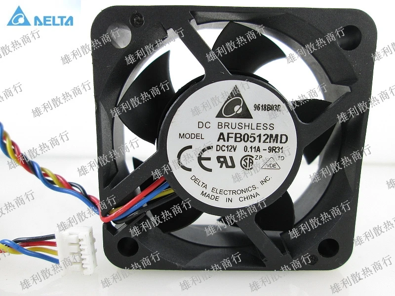 Для delta AFB0512MD 12V 0.11A 5 см 5020 4 провода ШИМ вентилятор управления скоростью