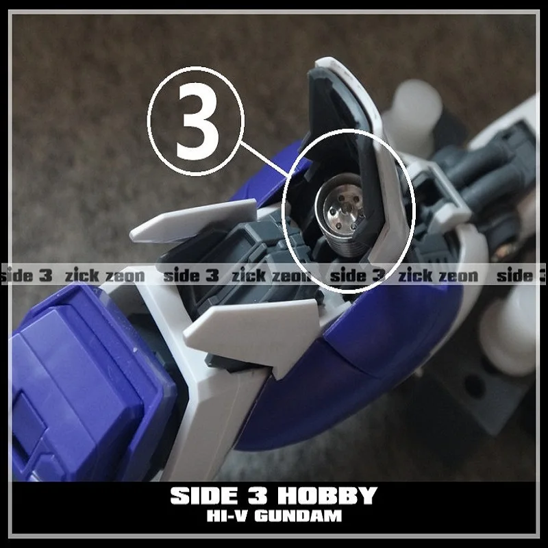 Metal Details Up Parts Set for BANDAI NEW MG 1 100 RX-93 V2 Hi-Nu Gundam Ver. Ka model kit