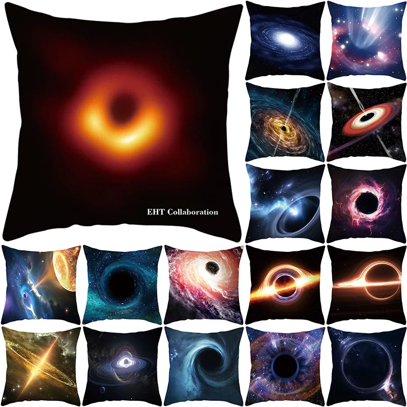 

2019 Hot Selling Cosmos Black Hole Pillow Cover, Radio Telescope Sofa Cushion, Lumbar Pillow Home Appliances