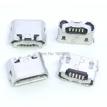 10 шт. micro USB 5pin jack обратный бык рога зарядки порт разъем мини usb для huawei 4X Y6 4A P8 C8817 max Lite Pro