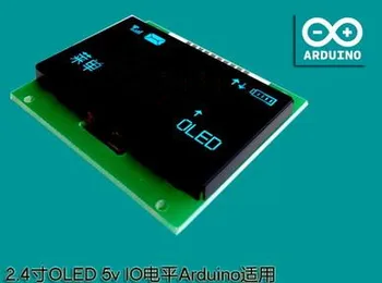 

2.4 inch 10PIN Blue/Yellow/Green OLED Module SSD1309 Drive IC 128*64 SPI Interface 5V
