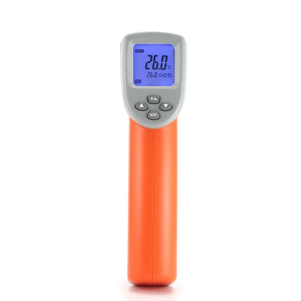 

DT8880 Digital LCD Handheld Infrared Thermometer Temperature Meter Tester Portable Red Laser Non Contact IR Pyrometer Gun