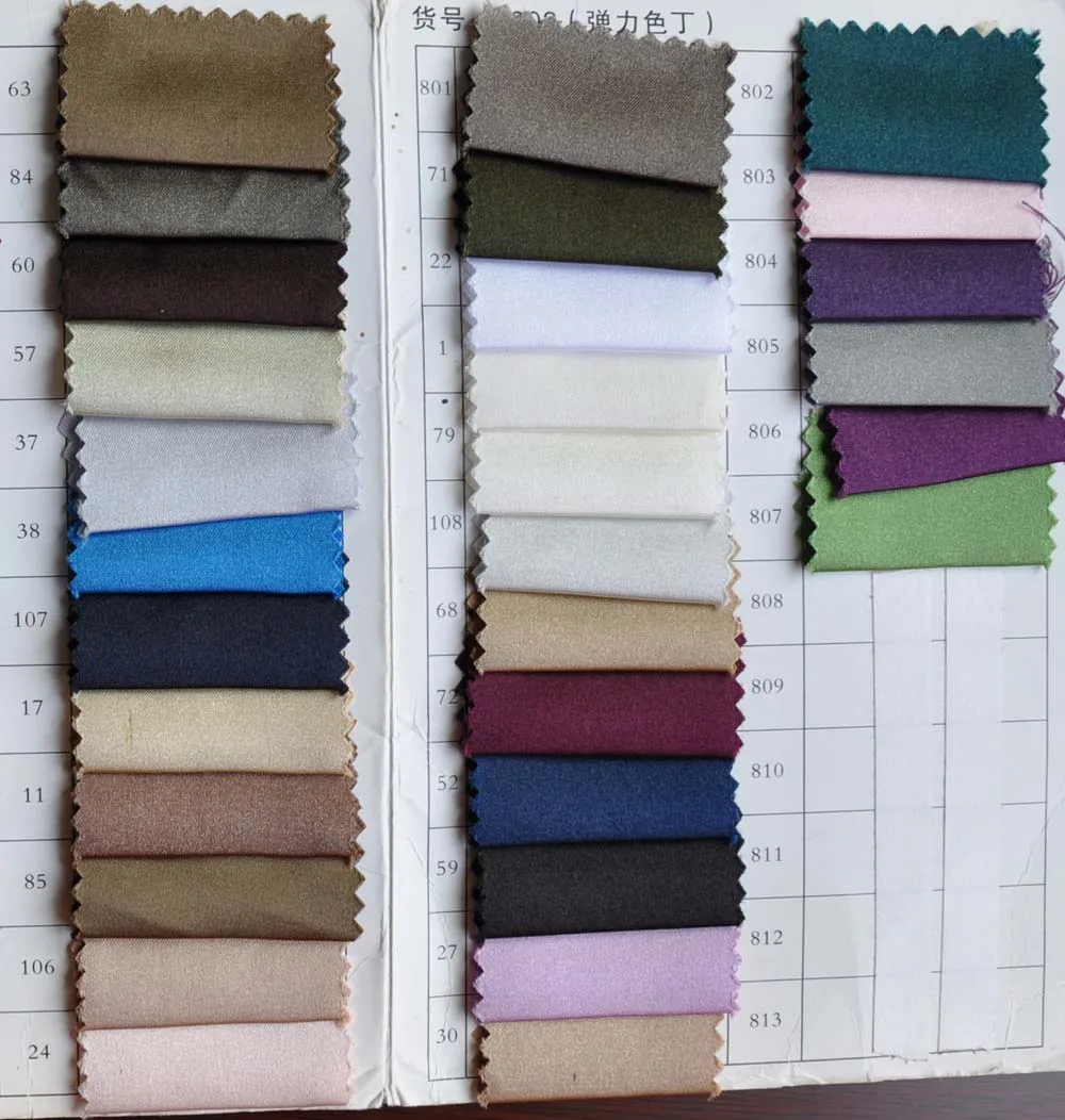 Stretch Satin Color Chart 2