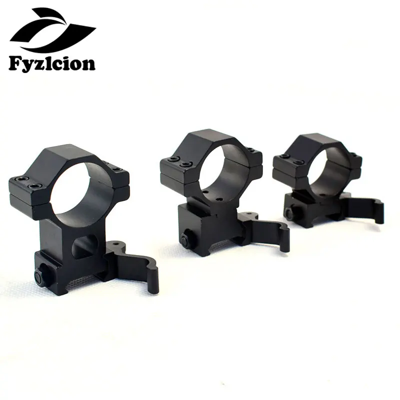 

1pc Hunting QD Quick Release Scope Mount 30mm/25.4mm Ring Weaver Fits 20mm Rail Scope Mount Hunting Caza