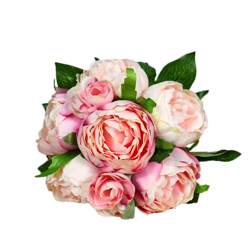artificial flowers peony bouquet  (29)