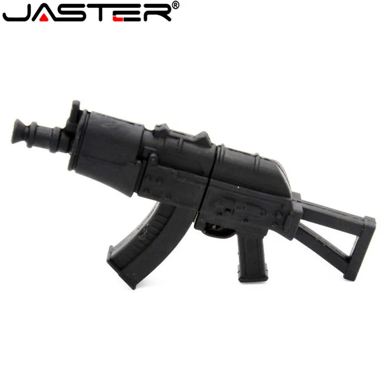 Флэш накопитель JASTER USB 2 0 Cool ak47 внешняя модель оружия флэш usb 4 ГБ 16 32 64 карта