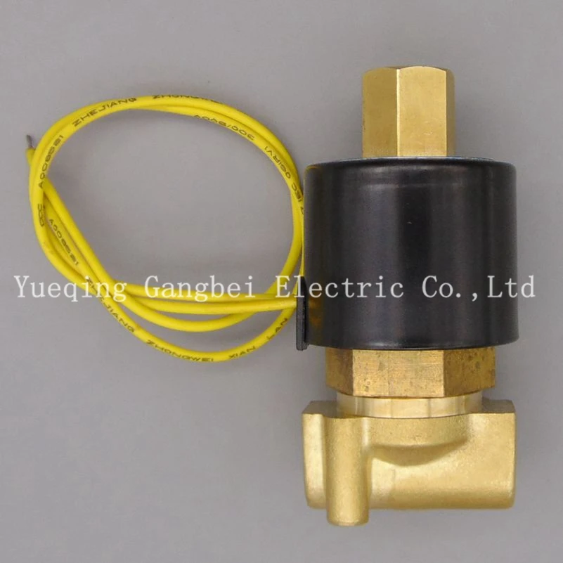 Упаковка 2W-025-08 N/C 2 Way 1/" газовая вода пневматический электрический Соленоидный клапан воды воздуха. DC12V, DC24V AC110V, AC220V, AC380 нет
